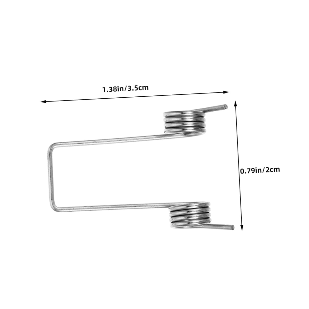 Garneck Trash Can Lid Spring Replacement 8pcs Storage Bucket Torsional Springs for Easy Flip