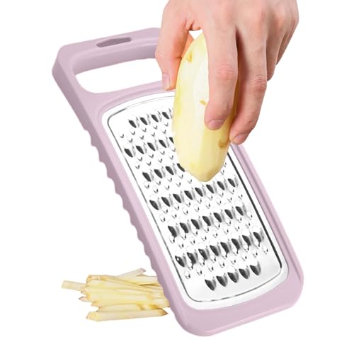 Grattugia a mano per - grattugia a mano pelapatate da cucina | Grattugia multifunzionale in acciaio inox, grattugia piccola, tagliapatate e affettaverdure per frutta, verdura, aglio e
