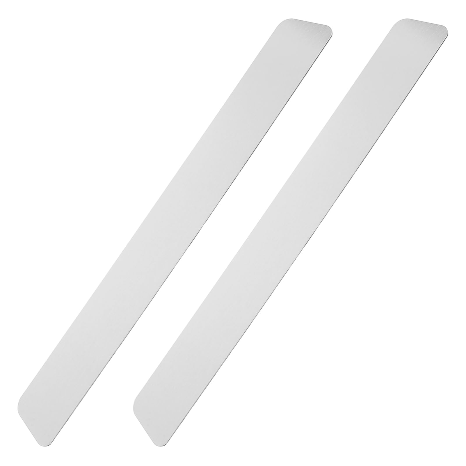 FUNOMOCYA 2Pcs Self Adhesive Metal Strips for Photo Wall Bulletin Board Accessories for Displaying Pictures and Messages Easy Installation Versatile Home Decor