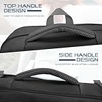 Travel Backpack for Men, Expandable Carry on Backpack, TSA 17.3 inch Laptop Bag Flight Approved, Lightweight Business Luggage Bag, Travel Gifts for Men Women, Black - Image 3