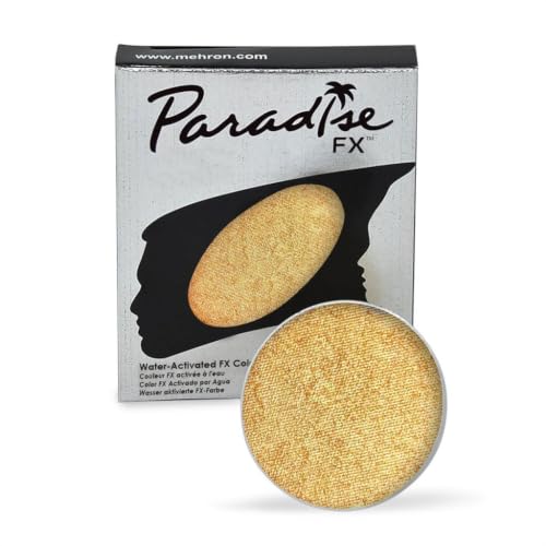 Image of Mehron Makeup Paradise FX - METALLIC GOLD, Water-Activated Face Paint