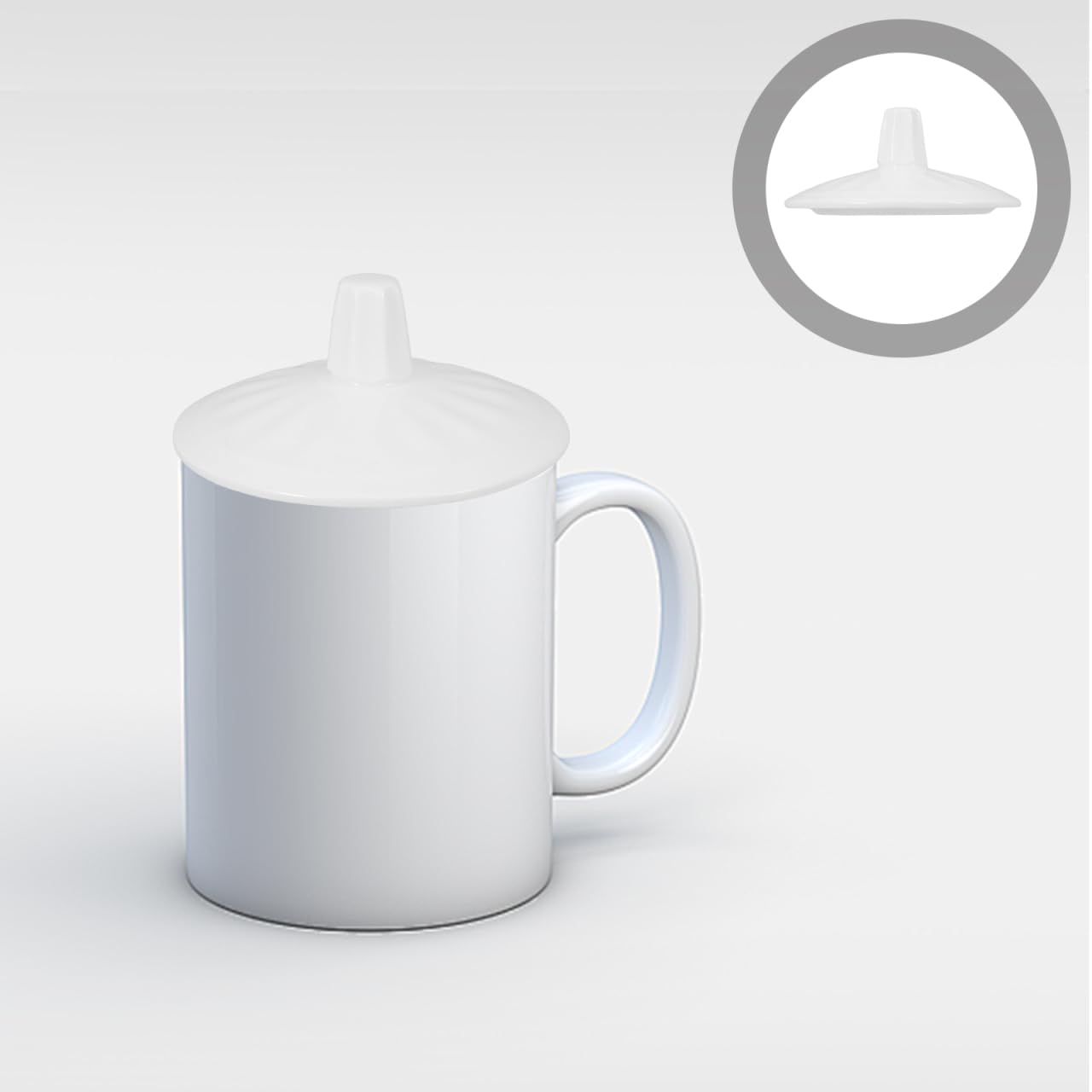 Amazon｜Tofficu マグカップ 蓋 陶器 セラミック 外径9cm 内径7.3cm
