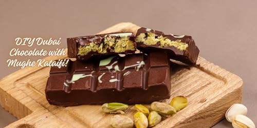 Mughe Gourmet Getrocknetes & Gehacktes Kataifi Shredded Fillo Teig, Kurutulmus Kadayif Gebäckteig, 400g