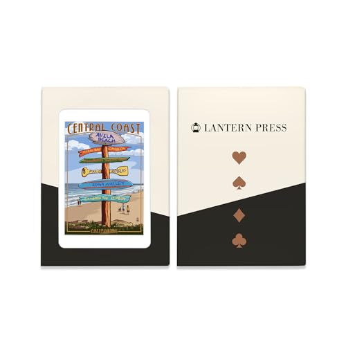 52 Naipes de Poker Lantern Press Avila Beach California miniatura 4