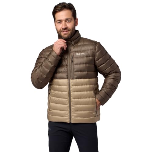 Image of MARMOT Highlander Men's Down Full-Zip Midlayer Jacket | Recycled Polyester, 700-Fill Down Insulated, Water Resistant, Regular Fit