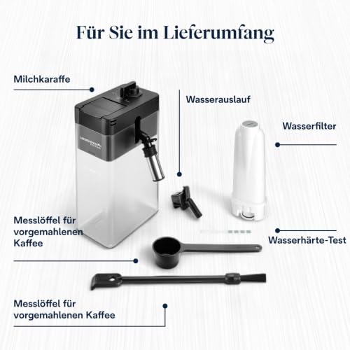 De'Longhi PrimaDonna Soul - Kaffeevollautomat 18 Getränke Silber-Schwarz