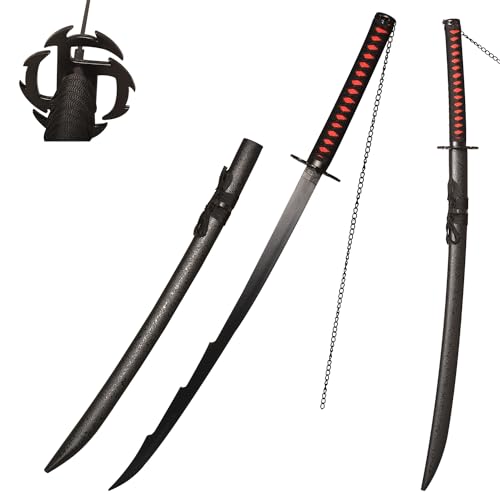 COSWOR 40.9 Tensa Zangetsu Version 2 Samurai Sword Anime Katana for Cosplay Collection
