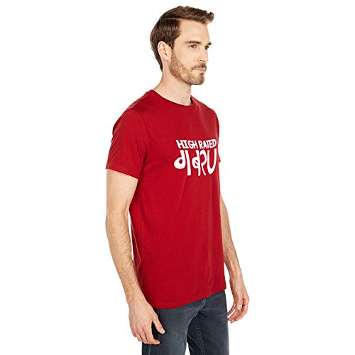 Image of T-Shirt for Men HIGH Rated GABRU Hindi Funny Typography tees