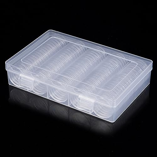 Kit de cajas transparentes para monedas 2 sets SHOWERORO miniatura 2