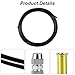 Mupera 25 Feet 5/16 Fuel Line Repair Kit, Upgraded 5/16 Nylon Fuel Line Tubing (8mm), Automotive Universal for Cars and Trucks, Replacement FLK-56 Kit