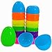 Celmuron 12 Pack Large Easter Eggs – 3.74'' Bright Plastic Fillable Eggs for Easter Egg Hunt, Party Favors, Surprise Gifts