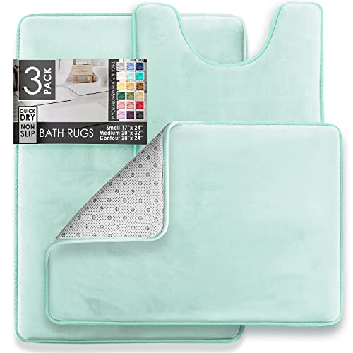 Best Mint Green Bathroom Rugs