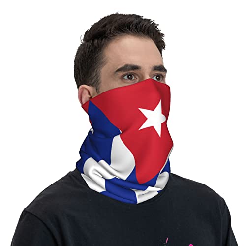 Balaclava de Cuello con Estampado Bicolor para Hombres y Mujeres, Mascarilla Facial Transpirable de Poliéster, Ideal para Deportes, Color Blanco miniatura 5