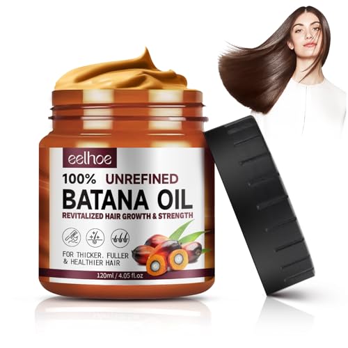 Bio Batana Öl für Haarwachstum,Bio Batana Öl für Haare,Batana Oil Organic for Growth Hair Rosmarinöl Haare Reines Organisches Natürliches und Kaltgepresstes Haaröl (120 ml)