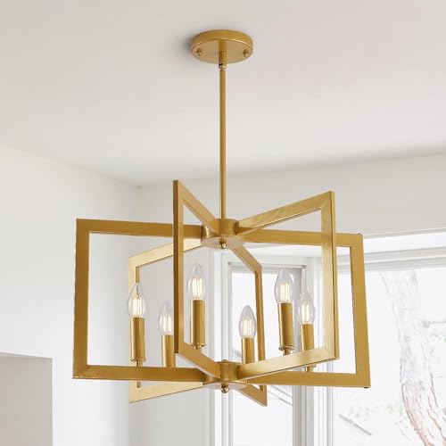 Lámpara de techo vintage con diseño geométrico