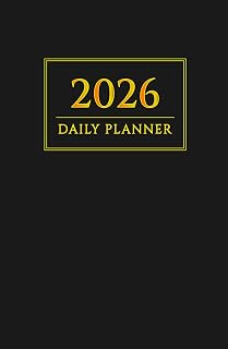 2026 Daily Planner One Page Per Day: Daily diary 2026 for 365 days | Monthly agenda | 5.5" x 8.5" | 12 months from Jan 1, 2026 to Dec 31, 2026 (1 page per day) with seasonal tabs | Fully lined and dated journal