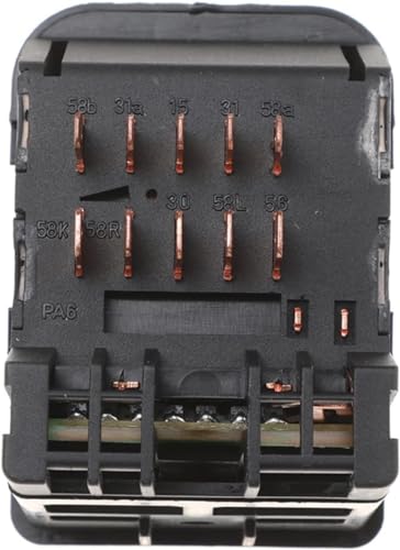 Interrupteur de phare 90437312 robuste avec commande rotative fluide - 5
