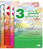 CUADERNO PAUTA DE 3 MM EN TAMAÑO CUARTO