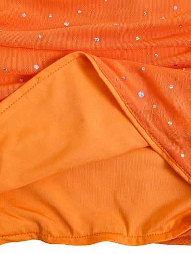 Image of Floerns Women's Rhinestone Sleeveless Bandeau Party Corset Strapless Tube Sequin Top