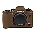Produktbild Für Kamera Tasche SySoft Silikon-Schutzhülle for Fuji XT3 (Camouflage) (Color : Coffee)