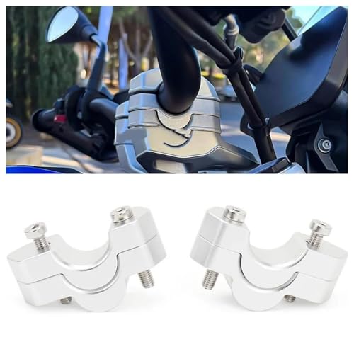 Abrazadera de elevación para manillar BMW R1300GS en aluminio negro de alta resistencia 2