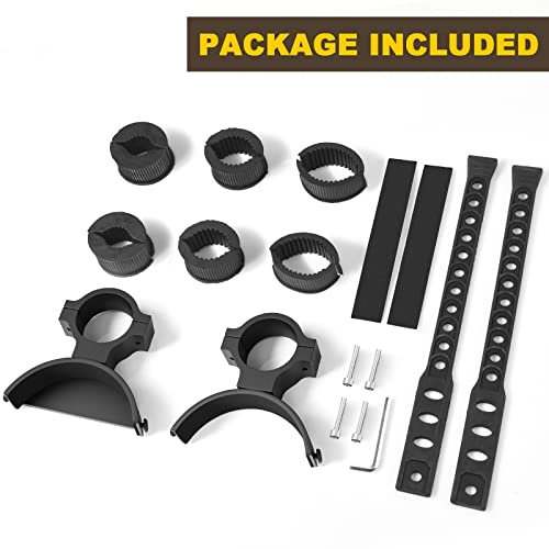 Bumbee Utv Fire Extinguisher Mount, Heavy Duty Fire Extinguisher Mounting Kit Fit 1" To 2" Roll Bar, Compatible With Polaris Rzr Can Am X3 Kawasaki, Adjustable & Quick Release #TOP6