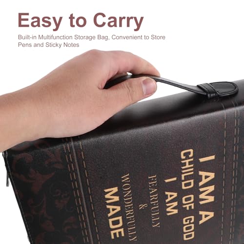 Protège Bible Tofficu grand format pour organiser notes et stylos - 3