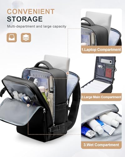 Image of Backpack For Women Men Travel Bag Watreproof Hiking Backpack College Laptop Backpack