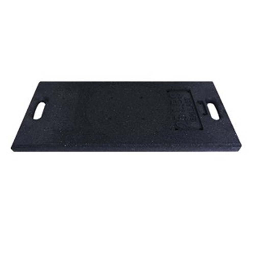 Plasticade Heavy Duty Recycled Rubber Aircraft & Boating Ballast Weight (25 lbs.) to Center Cargo Hold, Durable Against Weather, Low Profile,