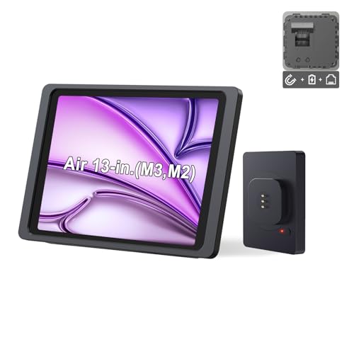 EMONITA Magnetic Wall Mount with Charging Case A10 for iPad Air 13-Inch (M2). PoE and DC up to 18W Quick Charge, Strong Magnets, 360 Rotation by EMONITA - Used condition - US$338.68