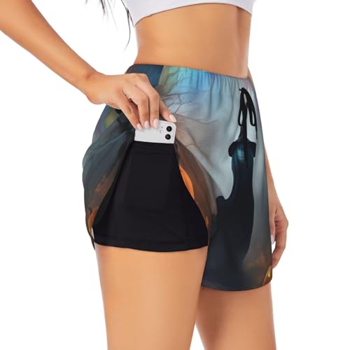 Bandeau de course à pied femme thématique Halloween exercice de gym et fitness