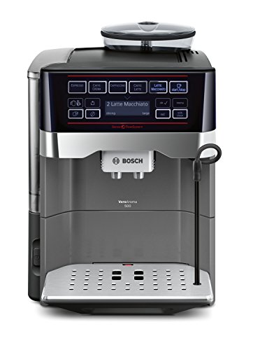 Bosch tes60523rw – Espressomaschine (freistehend, vollautomatisch, Machine, Kaffeebohnen, gemahlener Kaffee, schwarz, grau, 50/60 Hz) - 4