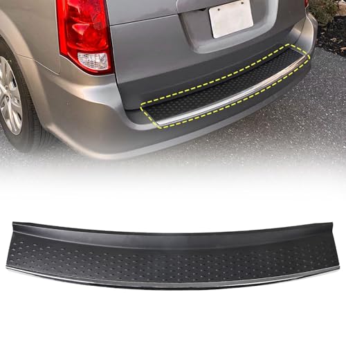 JOLONG Rear Bumper Step Pad Molding w/Chrome Strip for 11-16