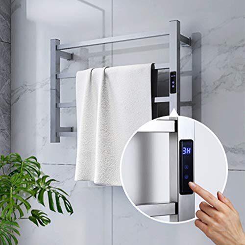 Sèche-serviettes électrique mural pour une salle de bain moderne et chaleureuse - 5
