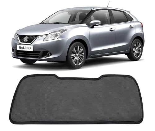Image of Autofact Dicky Curtain for Maruti Baleno (2022 to 2025) | Custom Fit Rear Windshield Sunshade | UV & Heat Protection | Foldable Mesh | Privacy & Cooling Car Accessory