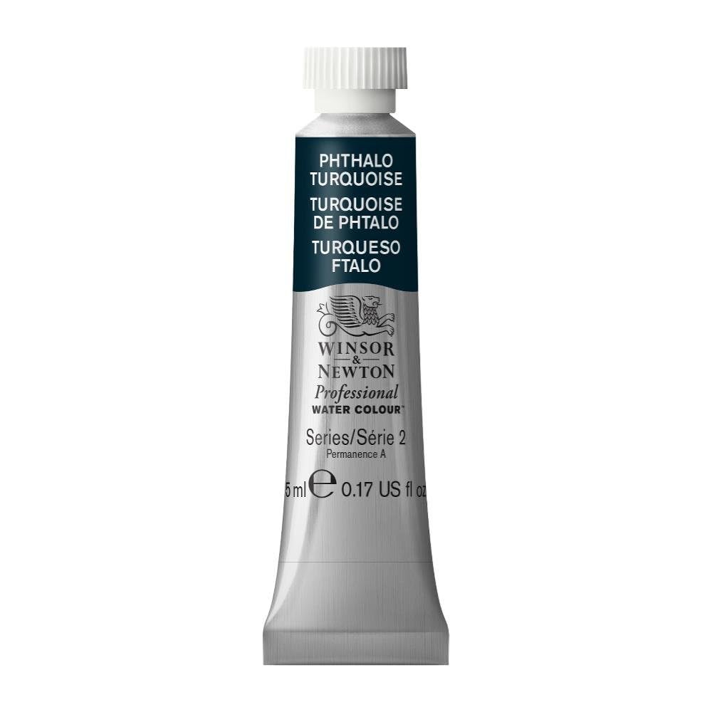 Winsor & Newton Acuarela Profesional - Pintura de Acuarela, Alta Luminosidad, Resistente a la Luz, Calidad de Archivo, Tubo de 5ML, Color Verde De Perileno — view 141