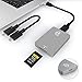 Produktbild CFexpress Kartenleser Type A SuperSpeed USB 3.1 Gen 2 10-Gbit/s CFexpress-Lesegerät Tragbarer CFexpress-Speicherkartenadapter Unterstützung Android/Windows/Mac OS/Linux Inklusive Zwei Kabel