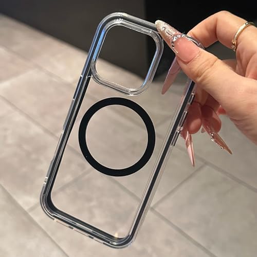 Coque silicone souple iPhone 15 Plus flexible noir transparente Qi