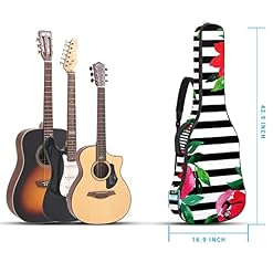 Sac de guitare acoustique abstrait coloré musical de 1 cm d’épaisseur rembourré étui de guitare étanche housse de… - Les Beatles, Paul McCartney, John Lennon, RIngo Starr, George Harrison Sac de guitare acoustique abstrait coloré musical de 1 cm d'épaisseur rembourré étui de guitare étanche housse de… – Image 5