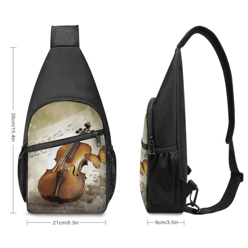 Bolso tipo bandolera ligero para senderismo y viajes miniatura 3