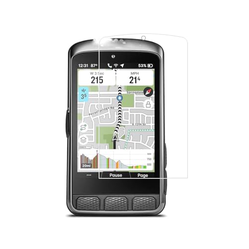 Walieoka Screen Protector Compatible with Wahoo ELEMNT ACE,Ultra-Thin Explosion-Proof Anti-Scratch Protective film [3 Pack]