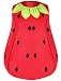 Seawhisper Halloween Kostüm Damen Erdbeer Faschingskostüme Karneval Kostüm 38 40 42