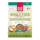 The Honest Kitchen Human Grade Dry Dog Food, Whole Food Clusters Puppy Whole Grain Dry Dog Food,Chicken, 4 lb Bag