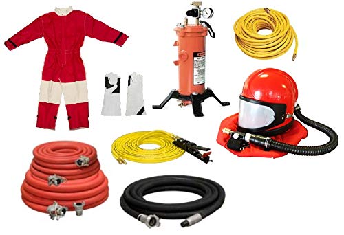 Blastline All-in-One Blasting Accessory Package w/ 1/2" ID Blast Hose & Apollo 60 Helmet