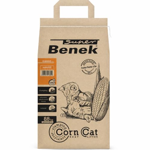 Super Benek Certech Corn Cat Litter 14 L