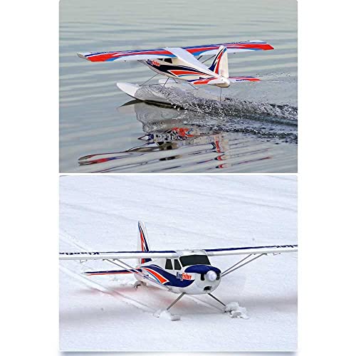 Qiyhbvr 3 In 1 Water Sea Snow Rc Plane 4 Channel Remote Control Airplane Ready To Fly Rc Planes For Adults, Stunt Flying Upside Down, Easy & Ready To Fly, Great Gift Toy For Adults #TOP1