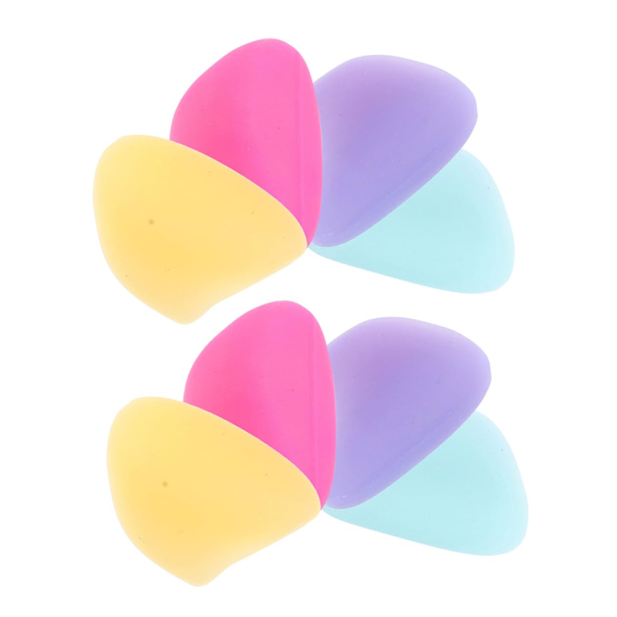 Yardwe 8 pcs Flute Finger Rest Cushion Silicone Thumb Rest Protector for Enhanced Comfort Easy Installation Suitable for All Flute Players Each