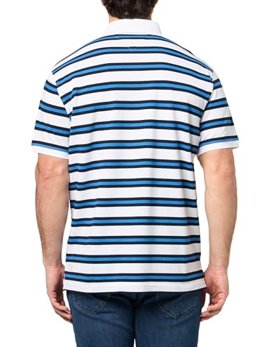 Image of Tommy Hilfiger Men's Short Sleeve Polo Shirts in Classic Fit with Stretch and Organic Pique Cotton