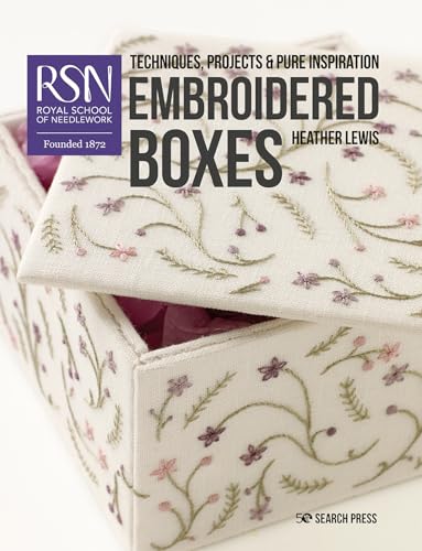Embroidered Boxes livre techniques projets inspiration broderie créative
