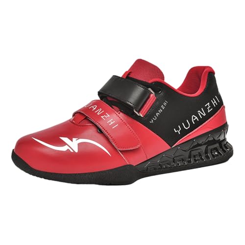 Viaoragiosa Zapatos para Sentadillas,Zapatillas Halterofilia Hombre,Zapatos para Peso Muerto,Zapatos De Culturismo para Levantamiento,Zapatos Squat Fitness,Zapatos De Levantamiento Peso Muerto